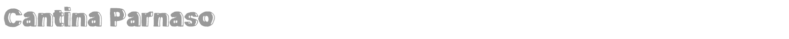 Cantina Parnaso font preview